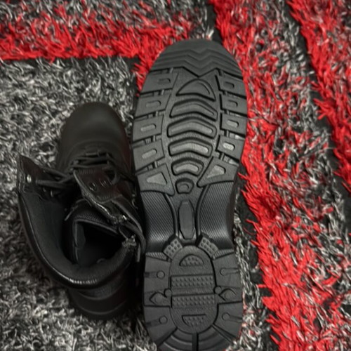 Tactical boots black size 42 new with zipper