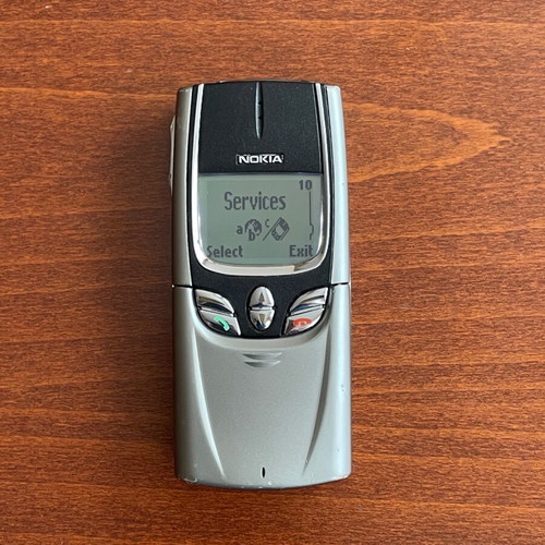 Nokia 8850 used phone with original panels and charger