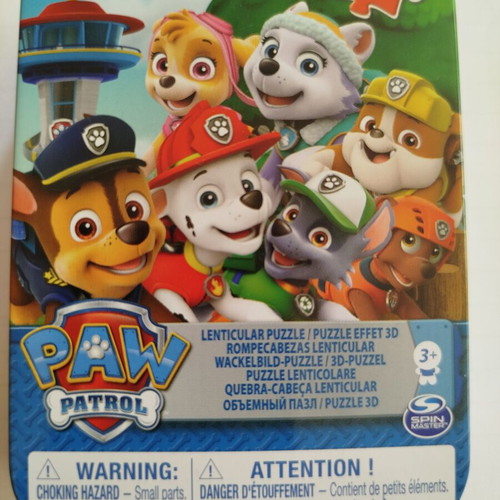 Paw Patrol 3D puzzle new, 24 pieces