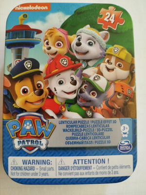 Paw Patrol 3D puzzle new, 24 pieces