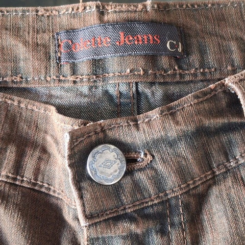 Colette Jeans denim pants size M like new, brown
