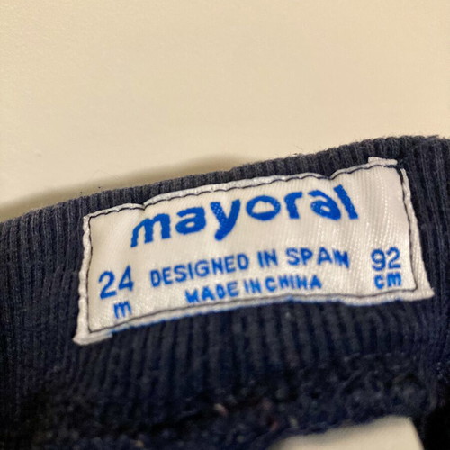 Mayoral toddler sweatpants used with Funky shirt gift