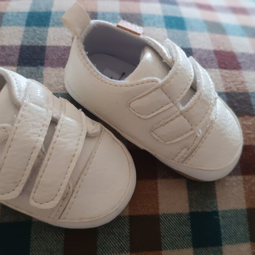Unisex Baby Cuddle Shoes like new, white, 12 cm