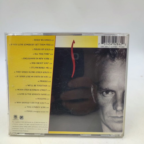 Sting Fields of Gold The Best of Sting 1984-1994 CD like new, rock