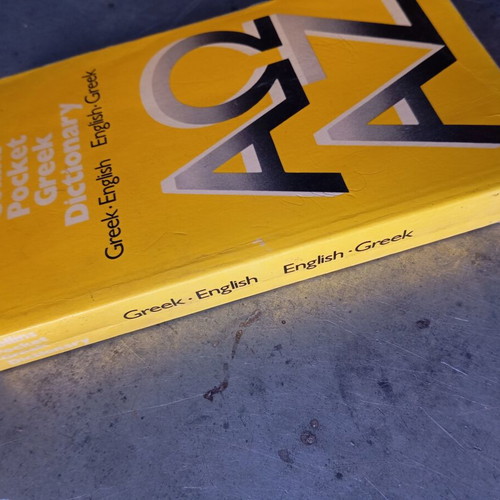 Collins Pocket Greek Dictionary Greek-English English-Greek