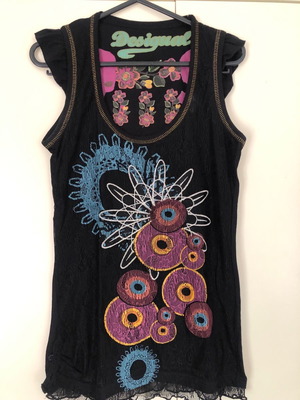 Desigual women's blouse new, black, size S