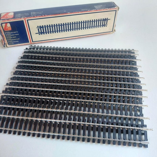 Lima Train Straight Tracks new, pack of 12 from 1983