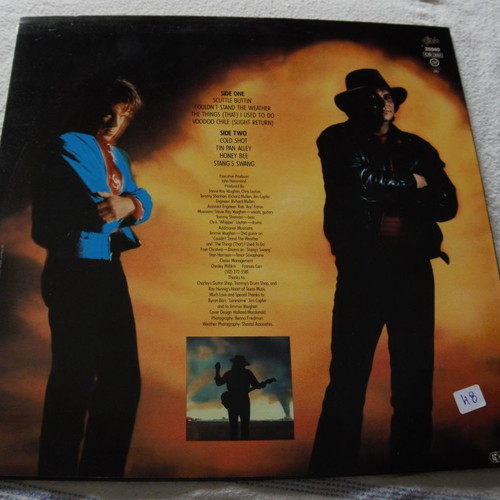 Stevie Ray Vaughan And Double Trouble Couldnt Stand The Weather vinyl new, rock