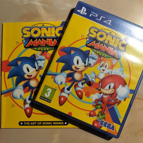 Sonic Mania Plus PS4 Limited Edition like new