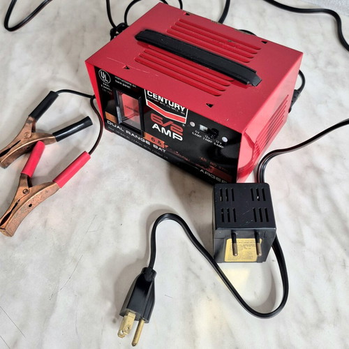 Century USA manual car battery charger