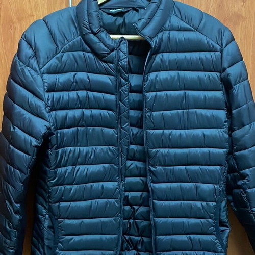 Pull&Bear black unisex jacket used with zipper issue size M