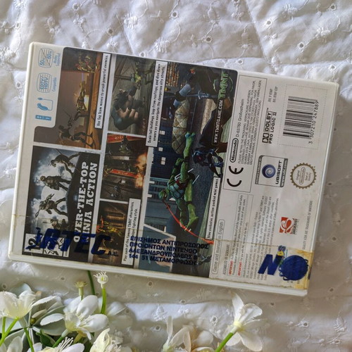 TMNT Teenage Mutant Ninja Turtles Wii game used