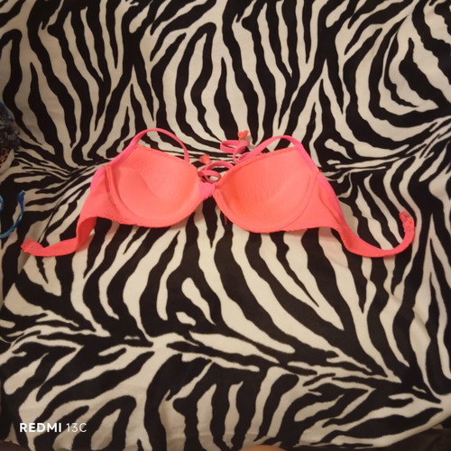 Bikini top like new, pink, size M 38 10
