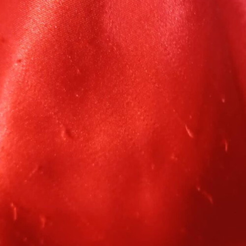 Women's satin winter robe used, red, size L