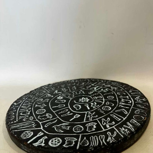 Phaistos Disc clay replica 1.5x20.5