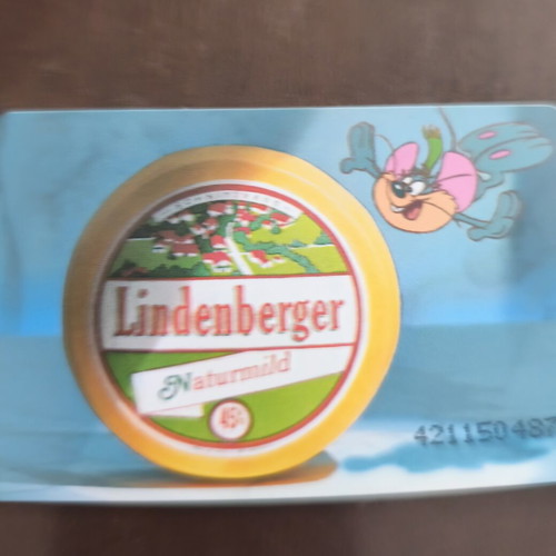 German phone card used