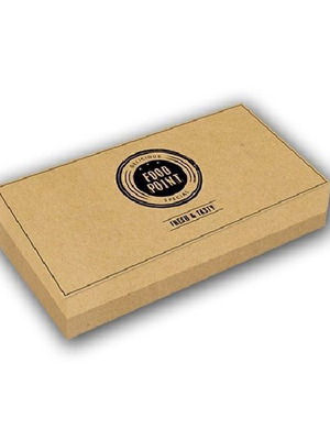 Food container new with lining 25x9x6.5cm Food Point