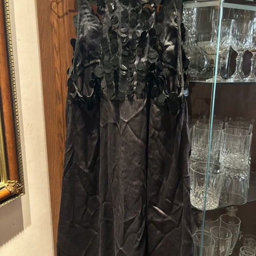 Vintage black dress with sequins, like new, S’NOB ish by sans noblesse