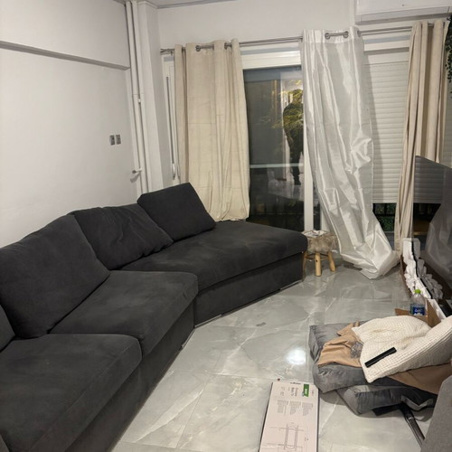 Corner sofa four-seater like new with pull-out bed