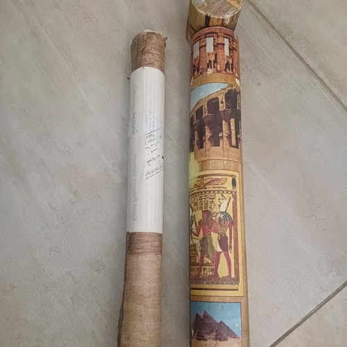 Egyptian papyrus new with certificate and box