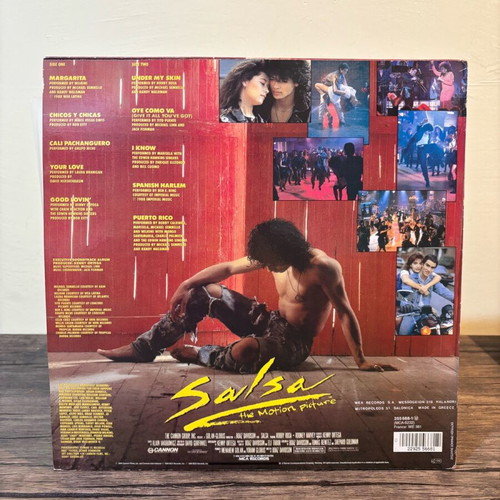 Salsa The Motion Picture It‘s Hot vinyl used, 1988 Greece edition