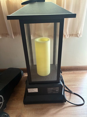 Decorative heating lantern new with LED lighting