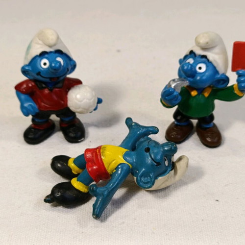 Smurfs Peyo collectible figures used