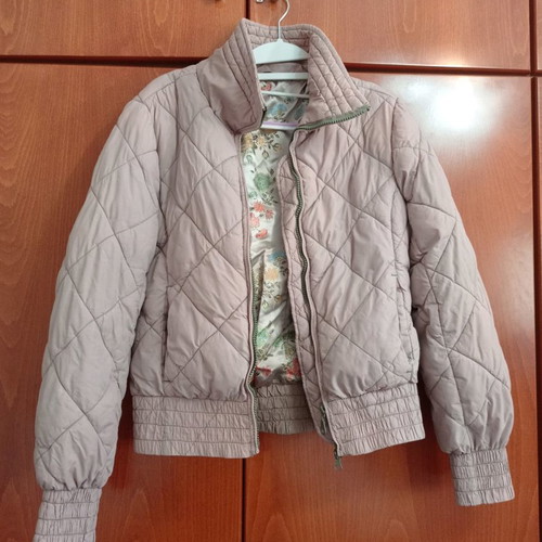 Women's jacket used, dusty pink, size M