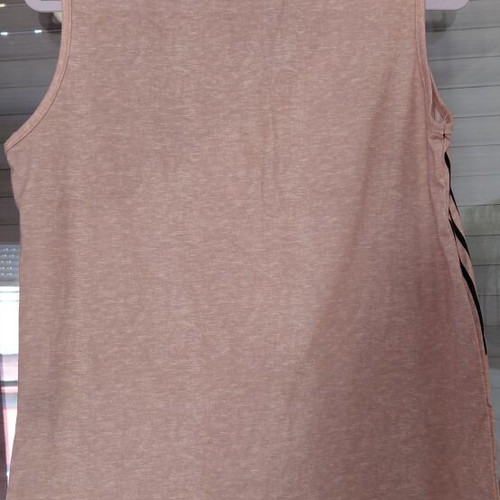 Shein sleeveless women's top, brown