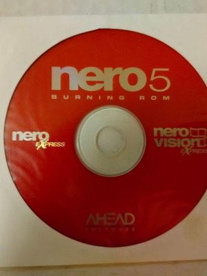 Software Ahead Nero 5 vintage for retro PC like new