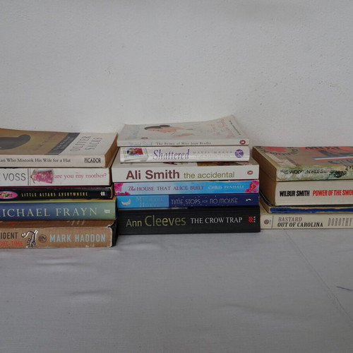 English books used, 15 vintage fiction and true stories