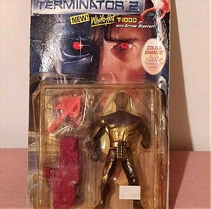 Terminator 2 figure White Hot T-1000 with arrow blaster