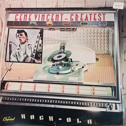 Gene Vincent Greatest vinyl near mint, rockabilly