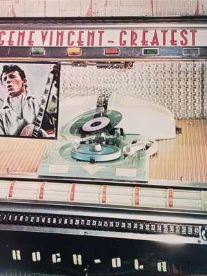 Gene Vincent Greatest vinyl near mint, rockabilly