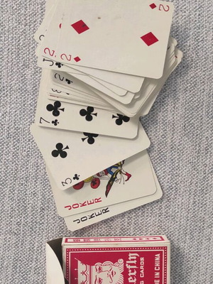 Playing cards like new