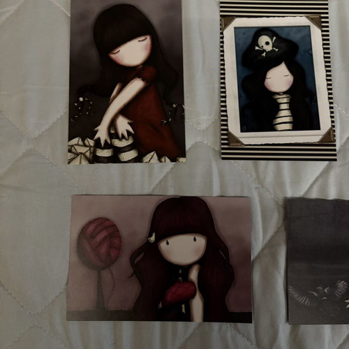 Santoro Gorjuss Photocards Panini like new