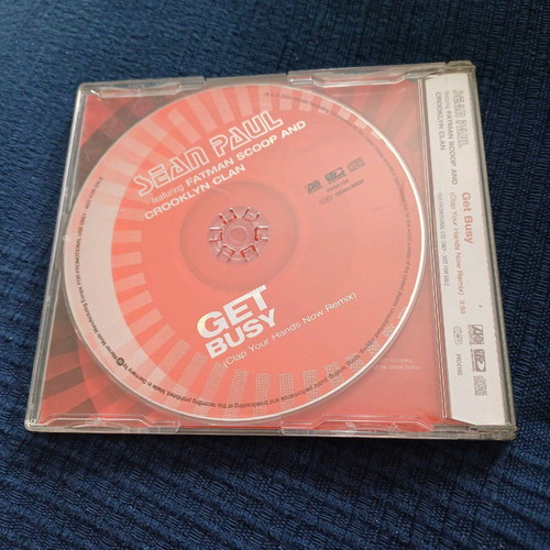 Sean Paul Get Busy CD single promo new, pop