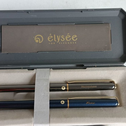 Elysee vintage pen set like new, luxury German brand