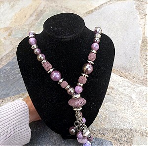 Lila purple necklace