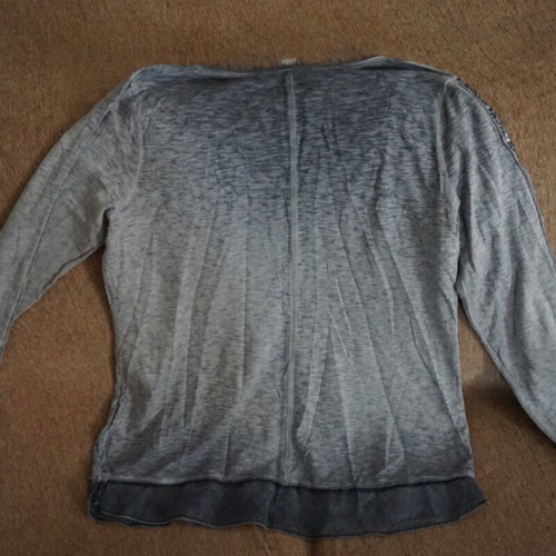 Women's thin sweatshirt like new, gray, size L