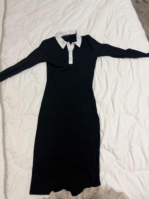 Dress mid-length slim below the knee small LCW like new, black