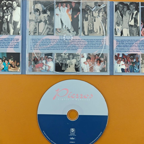 The Legendary Pierros – Nights in Mykonos CD like new, electronic music
