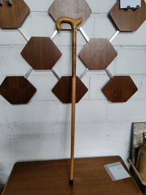 Wooden support cane used in excellent condition