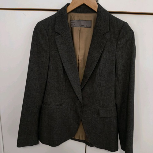 Zara Basic women's suit like new, gray size M