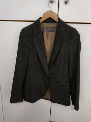 Κοστούμι γυναικείο Zara Basic σαν καινούργιο, γκρι μέγεθος Μ