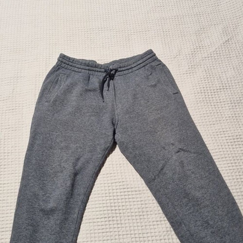 H&M sweatpants size L used, gray and blue