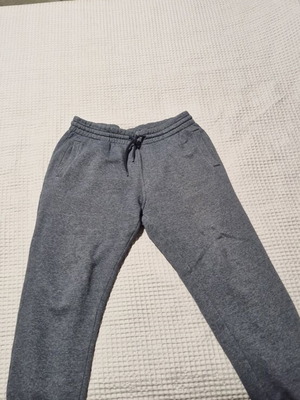 H&M sweatpants size L used, gray and blue