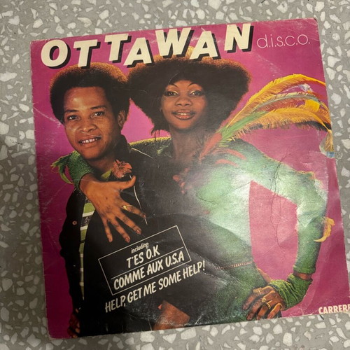 Vinyl record used