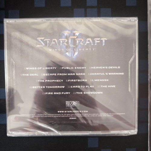 Starcraft 2 Wings Of Liberty Collector's Edition PC game like new