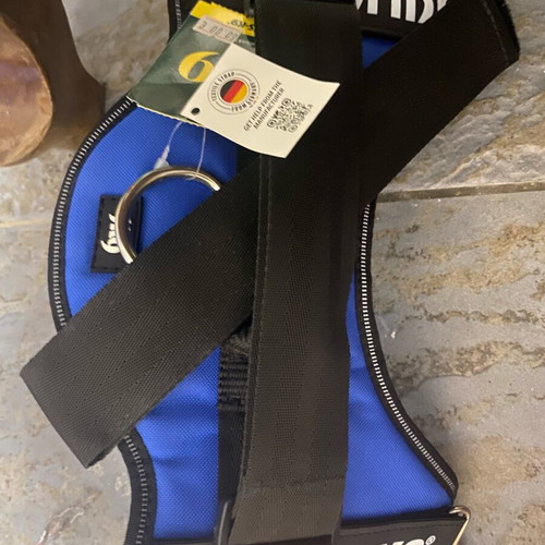 Dog chest collar with reflective K9 harness new